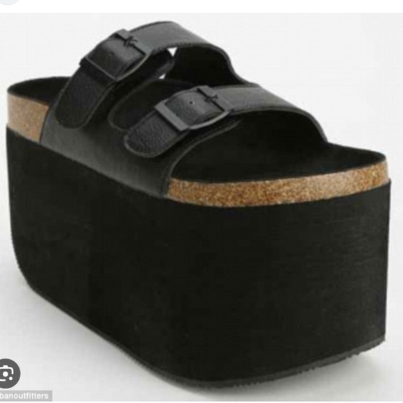 Vintage YRU Shoes EVEREST Double buckle Strap Extreme Platform Sandal 2012 5 - Picture 3 of 16